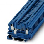 Клемма с размыкателем - UT 4-TWIN-TG BU - 3073034