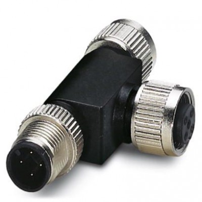 Т-распределитель - SAC-4P-M12T/2XM12 CCL - 1559783