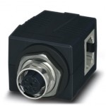Проходной компонент для электротехнического шкафа - CUC-BH-M12D1PBK-A/R4BE - 1414397