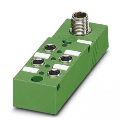 Коробка датчика и исполнительного элемента - SACB- 4/3-L-M12-M8 - 1516234