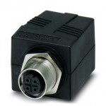 Проходной компонент для электротехнического шкафа - CUC-BH-M12D1PBK-S/R4BE - 1414398