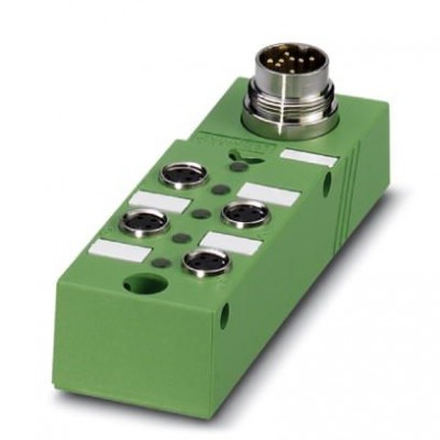 Коробка датчика и исполнительного элемента - SACB- 4/3-L-M16-M8 - 1516182