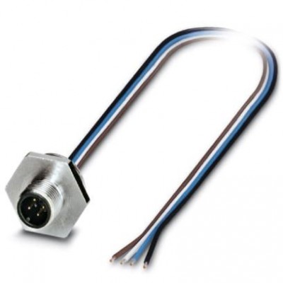 Встраиваемые разъемы - SACC-E-M12MS-4CON-M20/0,5 VA - 1408415