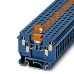Проходные клеммы - UDK 4-MTK BU - 2775278