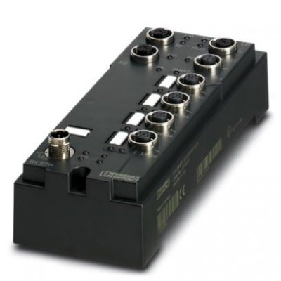 Устройство сопряжения с шиной - FLM BK ETH M12 DI 8 M12-2TX - 2736916