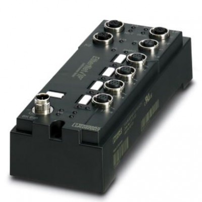Устройство сопряжения с шиной - FLM BK EIP M12 DI 8 M12-2TX - 2773322