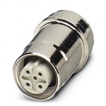 Встраиваемые разъемы - SACC-DSIP-M12FSB-5CON-L180-SI - 1528251