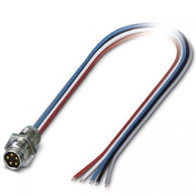 Встраиваемые разъемы - SACC-E-M 8MS-5CON-M 8/0,5 DN - 1440119