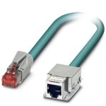 Сетевой кабель - VS-BU/C6-IP20-94F-LI/2,0 - 1415607