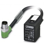 Кабель для датчика / исполнительного элемента - SAC-3P-MR/ 0,3-PUR/BI-1L-Z SCO - 1435182