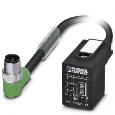 Кабель для датчика / исполнительного элемента - SAC-3P-MR/ 3,0-PUR/B-1L-Z SCO - 1435360