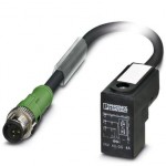 Кабель для датчика / исполнительного элемента - SAC-3P-MS/ 0,3-PUR/CI-1L-Z SCO - 1435580