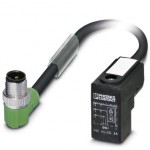 Кабель для датчика / исполнительного элемента - SAC-3P-MR/ 0,3-PUR/CI-1L-Z SCO - 1435632