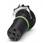 Встраиваемые разъемы - SACC-CI-M12FS-4CON-L180 SH THR - 1439955