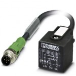 Кабель для датчика / исполнительного элемента - SAC-5P-MS/ 0,3-PUR/AD-2L SCO - 1435030