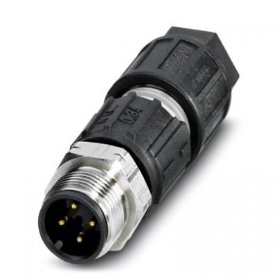 Соединитель для датчика/исполнительного устройства - SACC-M12MS-4QO-0,34-VA - 1440753