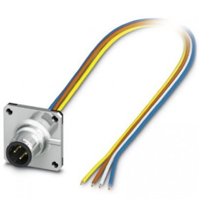 Встраиваемые разъемы - SACC-SQ-M12MSD-4CON-20/0,5 - 1441626