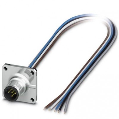 Встраиваемые разъемы - SACC-SQ-M12MSB-5CON-25F/0,5 - 1440999