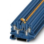 Клеммы с ножевыми размыкателями - UT 4-QUATTRO-MT P/P BU - 3073063