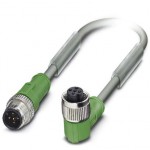 Кабель для датчика / исполнительного элемента - SAC-5P-M12MS/ 0,6-802/M12FR - 1454516