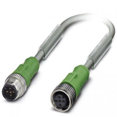 Кабель для датчика / исполнительного элемента - SAC-5P-M12MS/ 3,0-802/M12FS - 1457270
