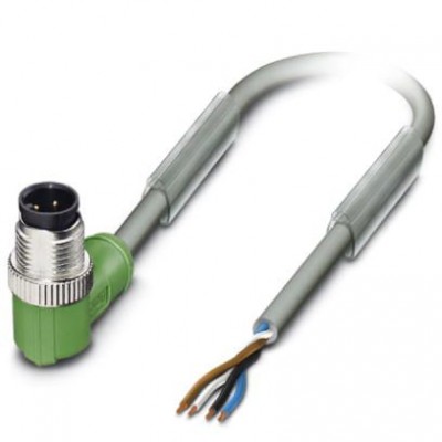 Кабель для датчика / исполнительного элемента - SAC-4P-M12MR/10,0-800 - 1457157