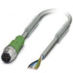 Кабель для датчика / исполнительного элемента - SAC-5P-M12MS/10,0-802 - 1457254