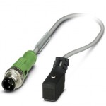 Кабель для датчика / исполнительного элемента - SAC-2P-MS/0,3-PUR/ZC-1L-S SCO - 1453261