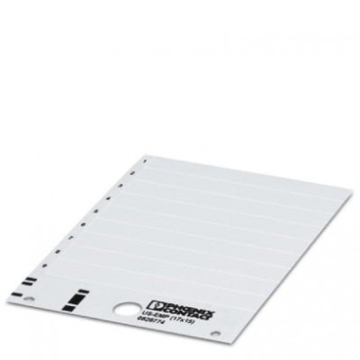 Фиксируемые таблички - US-EMP (8,8X15) YE CUS - 0830350