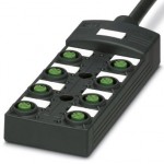 Коробка датчика и исполнительного элемента - SACB-8/ 8-L- 5,0PUR SCO P - 1452699