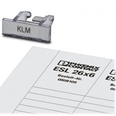 Держатель маркировки клеммных коробок - KLM + ESL 26X6 - 0809395