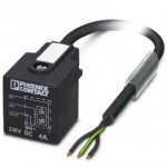 Кабель для датчика / исполнительного элемента - SAC-3P- 3,0-PUR/A-1L-V 230V - 1400694