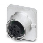 Встраиваемые разъемы - SACC-SQ-M12FSB-5CON-20-L180 - 1456462