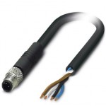 Кабель для датчика / исполнительного элемента - SAC-4P-M5MS/ 1,5-PUR - 1530304