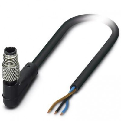 Кабель для датчика / исполнительного элемента - SAC-3P-M5MR/ 5,0-PUR - 1530362