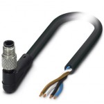 Кабель для датчика / исполнительного элемента - SAC-4P-M5MR/ 1,5-PUR - 1530388