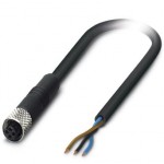 Кабель для датчика / исполнительного элемента - SAC-3P- 1,5-PUR/M5FS - 1530427