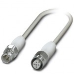 Кабель для датчика / исполнительного элемента - SAC-4P-M12MS/0,3-600/M12FS HD - 1403968
