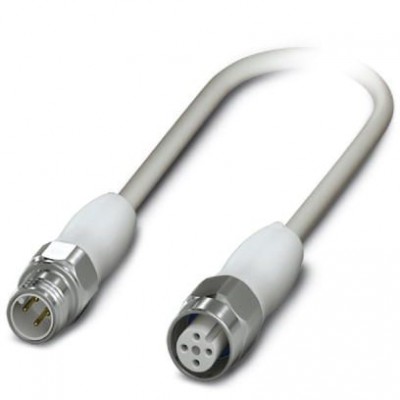 Кабель для датчика / исполнительного элемента - SAC-4P-M12MS/0,3-600/M12FS HD - 1403968