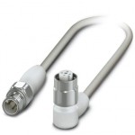 Кабель для датчика / исполнительного элемента - SAC-4P-M12MS/0,3-600/M12FR HD - 1403972