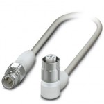 Кабель для датчика / исполнительного элемента - SAC-4P-MS/0,3-600/M12FR-3L HD - 1403976