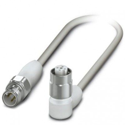 Кабель для датчика / исполнительного элемента - SAC-4P-MS/0,3-600/M12FR-3L HD - 1403976