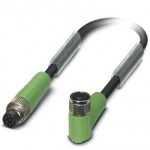 Кабель для датчика / исполнительного элемента - SAC-8P-M 8MS/ 0,3-PUR/M 8FR - 1404201