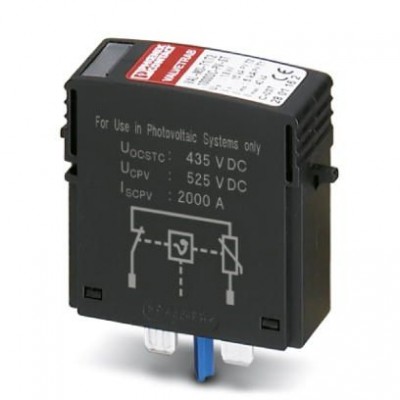 Штекерный модуль для защиты от перенапряжений, тип 1/2 - VAL-MS-T1/T2 1000DC-PV-ST - 2801162