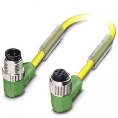 Кабель для датчика / исполнительного элемента - SAC-4P-M12MR/0,3-PUR/M12FR D - 1696138