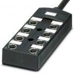 Коробка датчика и исполнительного элемента - SACB-8/16- 5,0PUR OD - 1457364