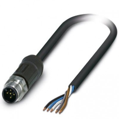 Кабель для датчика / исполнительного элемента - SAC-5P-M12MS/ 2,0-28X OD - 1407255
