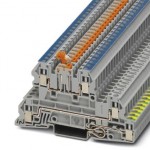 Заземляющие клеммы для выполнения проводки в зданиях - UTI 2,5-PE/L/NTB - 3076032