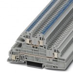 Монтажные многоярусные клеммы - UTI 2,5-L/N - 3076035