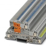 Заземляющие клеммы для выполнения проводки в зданиях - UTI 2,5-PE/L/NT - 3076028